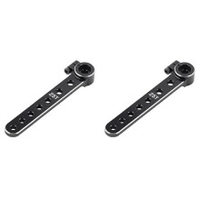 2X Aluminum Alloy 25T Steering Servo Arm Horn Arm Extension Servo Horn RC Car Boat Crawler Parts