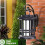 2X Solar Flameless Lantern Light Hanging Dancing Flame Lantern Light Auto /Off Decorative Fire Lanterns 8