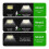 4X 160 COB Solar Powered Light Outdoor Motion Sensor Sunlight Waterproof Wall Lamp 8
