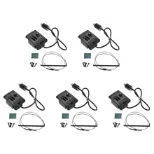 5X Uk-300T Ukulele Piezo Pickup Preamp 2-Band Eq Equalizer Ukelele Pickups Tuner System