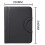 A4 Zipper Calculator Binder Conference File Pad Folder Briefcase Tablet Portable Circular Handle File Bag 6