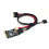 9pin USB Connector 1 to 2 USB Extension Cable USB HUB USB2.0 9Pin Header Connector Adapter with  Power Cable 2