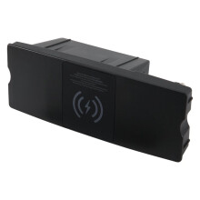 15W Draadloze Oplaadplaat voor A6 C7 A7 S6 RS6 S7 RS7 2011-2018 Telefoonlader Mobiele Houder USB Snellaad Trim