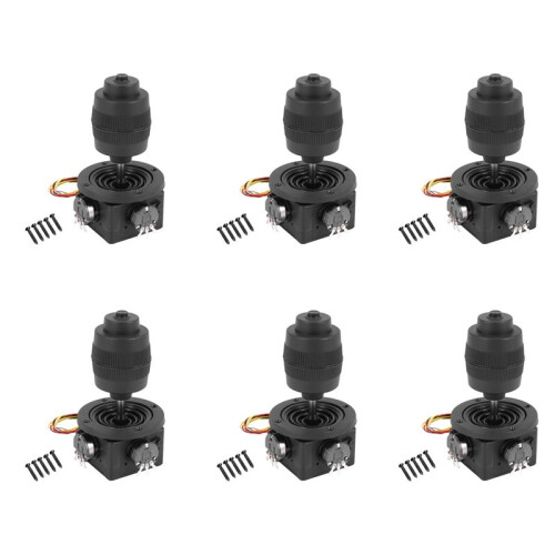 6X 4-Axis Joystick Potentiometer Button Controller for JH-D400X-R4 10K 4D Sealed Rocker Potentiometer