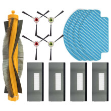 Para para Deebot M80 /M80 Pro DT85 DT83 DM81 DM85 Aspirador de Pó Robô Peças de Escova Lateral Principal Filtro Hepa Mop (13 Peças)