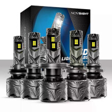(9005/HB3) NOVSIGHT 25000LM Led Headlight H7 LED Canbus H4 H11 H8 H9 9005 HB3 9006 HB4 Car Lights Bulbs 240W 6500K White H7 Auto Headlamp