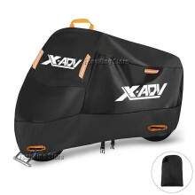 (M for 160cm, black) For Honda X-ADV 750 XADV Motorcycle Cover Waterproof Outdoor Scooter UV Protector Rain Cover