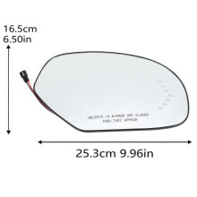 (1pc right) Exquisite Door Side Mirror Glass Lens For Chevrolet Tahoe Silverado Yukon 2007-2013 Heated Steering Wing Mirror Glass Lens Car Accessories