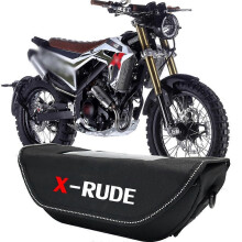 (X-RUDE) Exquisite For VENT LANCIA X-RUDE BAJA 50 RR50 125 RR125 DERAPAGE 2023 Motorcycle Handlebar Bag Waterproof Handlebar Travel Navigation Bag