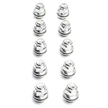10Pcs Chrome 90942-01103 611-277 Lug Nuts for Land , Sequoia, Tundra, Wheel Lug Nut M14X1.50