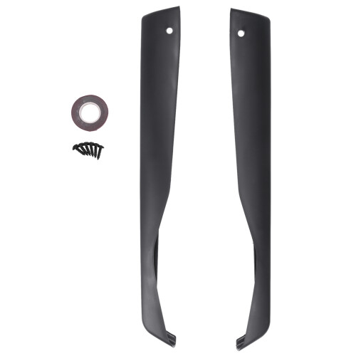 Car Side Rear Bumper Lip Diffuser Splitter Wrap Diffuser Spoiler Canard for  Impreza WRX Sti 4 Dr,C