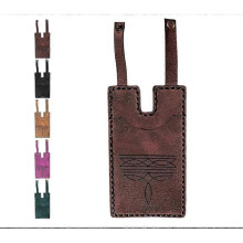 (Yellowish-brown) 2025 Fashion Leather Wallet, Western Boot Wallet with Snap Strap for Women
