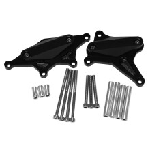 Tampa Do Motor Preta, Estator, ProteçãO da Estrutura Do Controle Deslizante Contra Quedas para CB500X CB500F 2016