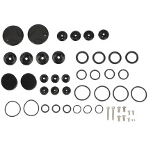 Conjunto de Tampas de Tampas de Tampas de Estrutura de Motocicleta para R1200GS LC R 1200GS Adv R1250GS R1200RT (Preto)