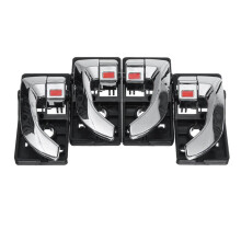 82620-2Z02 Conjunto de SubstituiçãO de MaçAneta da Porta Interna Do Carro 4 Unidades Esquerda Direita para Tucson 2005 - 2009
