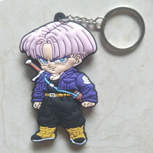Dragon Super Saiyan Monkey King Cartoon Character Keyring Key Chain Bag Ornaments for Gift Bag J