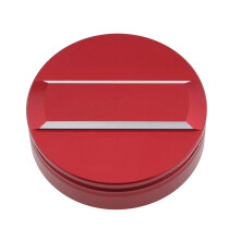 Motorcycle Front Clutch Cover Rear Brake Fluid Reservoir Cap for Panigale V2 V4 S/R Multistrada 1260(Red)