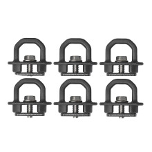 6PCS Tie Down Anchors Truck Bed Side Wall Anchor for 07-20 Chevy Silverado Sierra 15-20 Chevy Colorado/