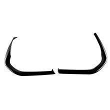 Car Air-Conditioning Air Outlet Trim Cover Left&Right Air Outlet Frames for SIENTA 170 Series 15-21 Black