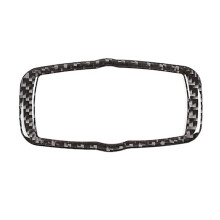Car Soft Carbon Fiber Headlight Frame Cover Trim for- X5 E70 X6 E71 2008-2013