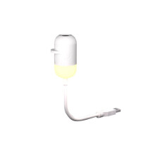 USB Projector Night Light 360 Degree Rotation Desk Lamp Rechargeable Moon Star Projector Lamp Romantic Bedroom Decor