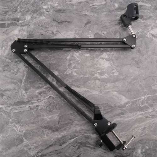 Support de Microphone de Bureau Pro Suspension Bras à Ciseaux Support de Microphone Support de Table pour Samson Bleu Boule de Neige 1