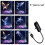 RANQILI Dreaming Ocean LED Projector LampLEDPlanetarium Galaxy Projectors 2