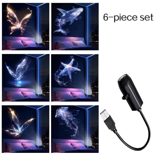RANQILI Dreaming Ocean LED Projector LampLEDPlanetarium Galaxy Projectors 1