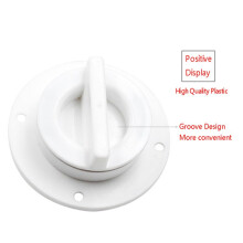 4X New Water Valve Deck Drain Scupper Drain Valve Outlet for Marine Boat Raft Yacht
