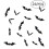 (2pack) 12 Pcs/Pack Halloween 3D Bat Stickers Wall Stickers Window Decorations 4 Size Realistic 1