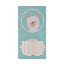 (B01) Mop Clip Mop Hook Household Punch-free Multi-function Rack Bubble Bear Strong Wall-mounted