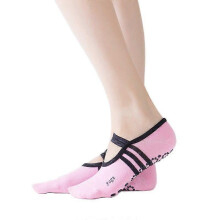 Women Yoga Socks Cotton Socks Fitness Sport Sock Dance Slippers with Grips Low To