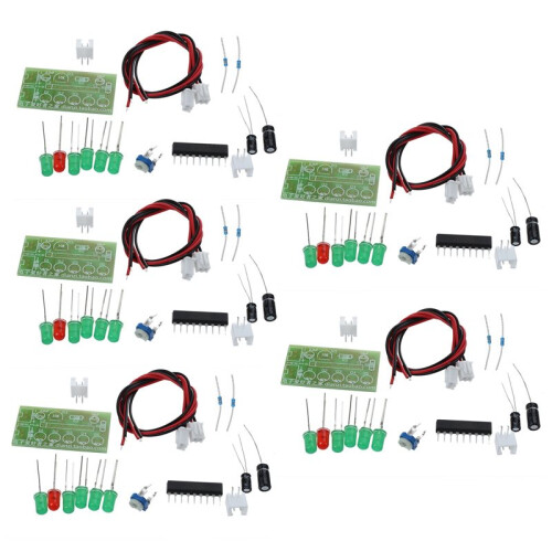 5X KA2284 Audio Level Meter Level Indicating Suit LED Indicator DIY Kit for