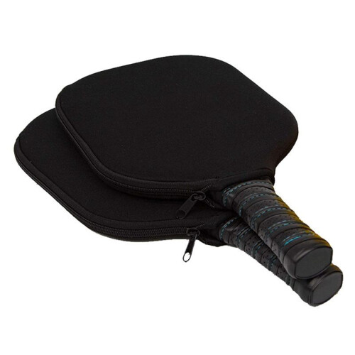 2pcs Neoprene Pickleball Paddle Covers Protective Racket Sleeves Paddle Storage Bags 2