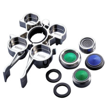 12-in-1 Multi-Function Faucet Aerator Wrench Tool Kit, Plumbing Repair Wrench with 4 Replaceable Aerators