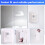 PIR Motion Sensor  AC 110V-240V Infrared  Human Body Sensor Wall  Work with in Dark Adjustable 1