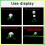(white  B) Fishing Bite Alarm Light Electronic Smart Night LED Line Lights Indicator Reminder 4