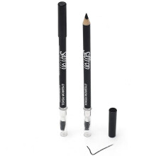 Saffron Longwear Smoother With Brush To Fill, Line And Shape Brows Black New
