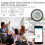 Moes Home Temperature And Humidity Sensor with LED Screen Works with Google Assistant 4