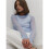 Women'S Basic Crewneck Sweater Long Sleeve Round Neck Pullover Sky  S 4