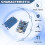 10Pcs 5V 1A 18650 Lithium Battery Charging Board TP4056 Lithium Battery Charging Board Micro-USB Charge Module Protect 4