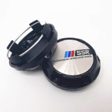 4pcs 64mm Ssr Speed Wheel Center Hub Cap Cover Car Styling Accessories # Yogu,H