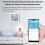 Tenky Tuya ZigBee Temperature And Humidity Sensor with LCD Display / Switch 4