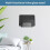 Universal Wall Mount Phone Holder for Multiple Device Tablet E-Books Phone for Watching TV Dramas and Learning White 2
