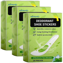 (3Boxes) Long-Lasting Shoe Deodorizer Patch - Invisible Shoe Scent Odor Absorber For Effective Shoe Smell Elimination And Freshness