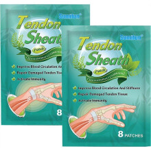(2pcs) Hand Wrist Tendon Sheath Patches Pain Relief Arthritis Plaster Patches Protective Sticker Muscles And Bones Care Patch