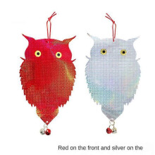 Agricultural Orchard Garden Bird Repellent New Owl Shape Double-sided Laser Reflective
