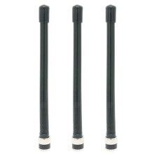 3X Ersatzantenne mit Großer Reichweite, Hand-BNC-UKW-Antenne, 136-174 MHz, Walkie-Talkie--Gummiantenne