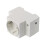 Eu Type 35mm Din Rail Mount Ac Power Socket 16a 250v Ac Connector 4