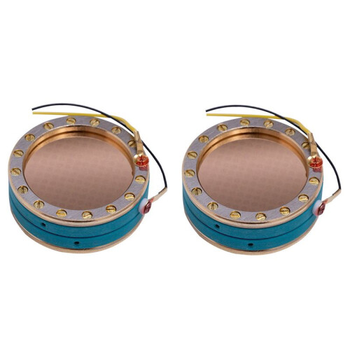 2st 34mm Grootmembraan Microfoon Cartridge Kern Opname Condensator Microfooncapsule voor Studio Opname Condensator Microfoon